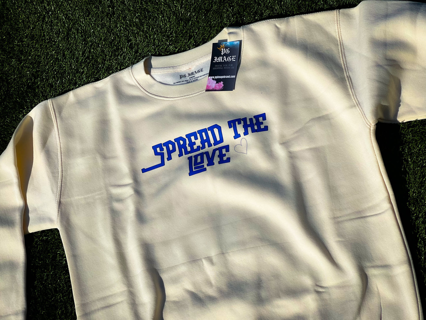 Spread The Love Crew Neck Sweatshirt